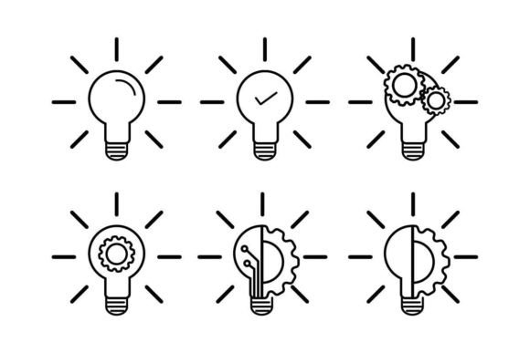 Download Innovation Icon Set or Light Bulb Icon - Light Collection