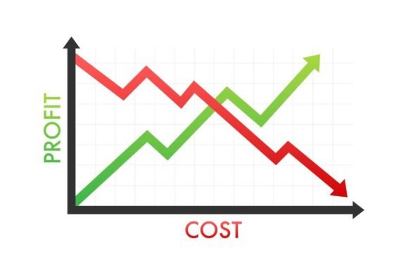 Download Graphs Cost Vs Profit. Costs Reduction. - Graph Collection
