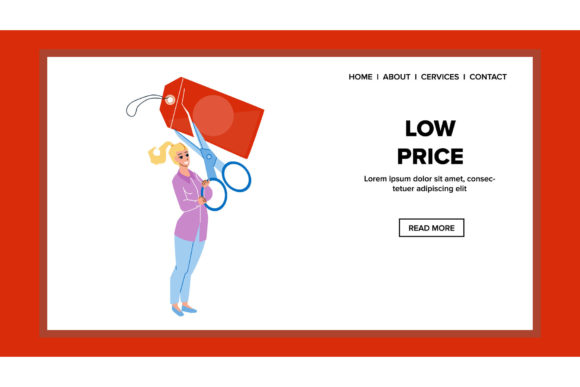 Download Low Price Goods Buying Young Woman - Buying Collection