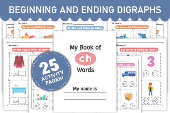 Download Digraph Phonics Worksheets - Graph Collection