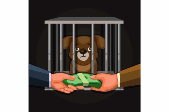 Download Businessman Selling Puppy Wildlife Trade - Puppy Collection