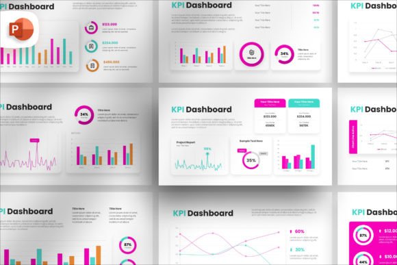 Download KPI Dashboard Infographic PowerPoint - Infograph Collection