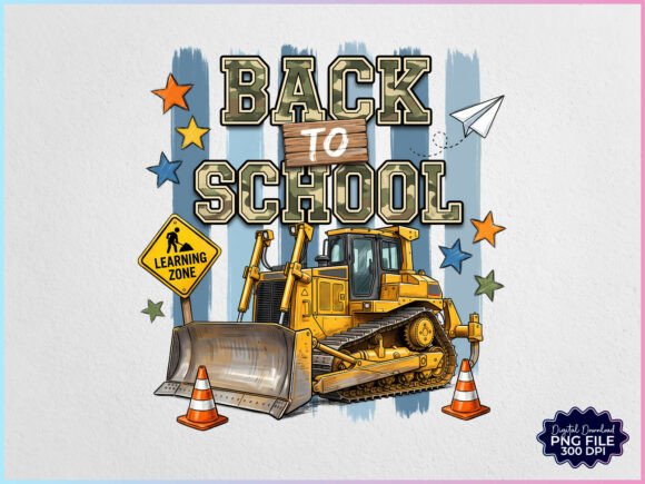 Download Back to School Construction Vehicle PNG - Construction Collection