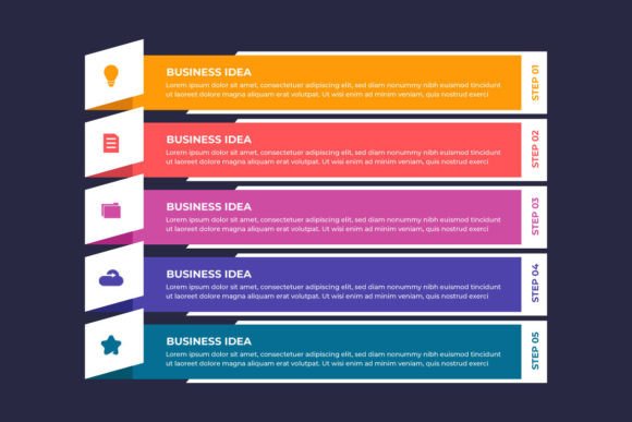 Download Flat Business Infographic Template - Infograph Collection