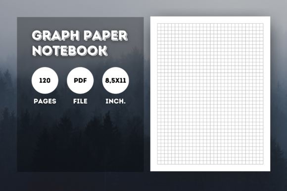 Download KDP Interior Graph Paper Notebook - Graph Collection