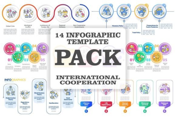 Download International Cooperation Infographics - Infograph Collection